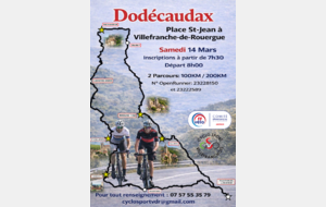 Dodécaudax - 100KM &amp; 200KM