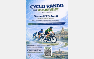 Cyclo Rando du Rouergue - 47ème édition