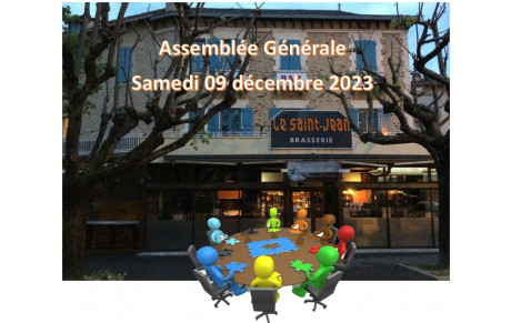 L'assemblée générale du club s'est tenue le 09 12 2023